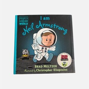 I Am Neil Armstrong Children's Hardcover Book